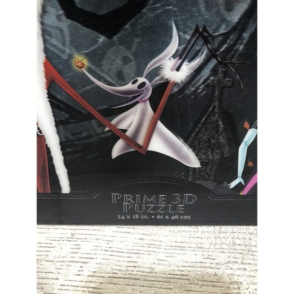 Disney The Nightmare Before Christmas 500 Piece Prime 3D Puzzle 24"X 18"/New - Picture 7 of 7